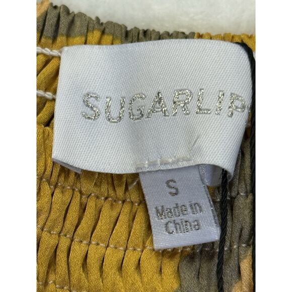 Sugar Lips Wide Leg Pants Women’s Sz S Flowy Multi Swirl Print - Picture 5 of 9